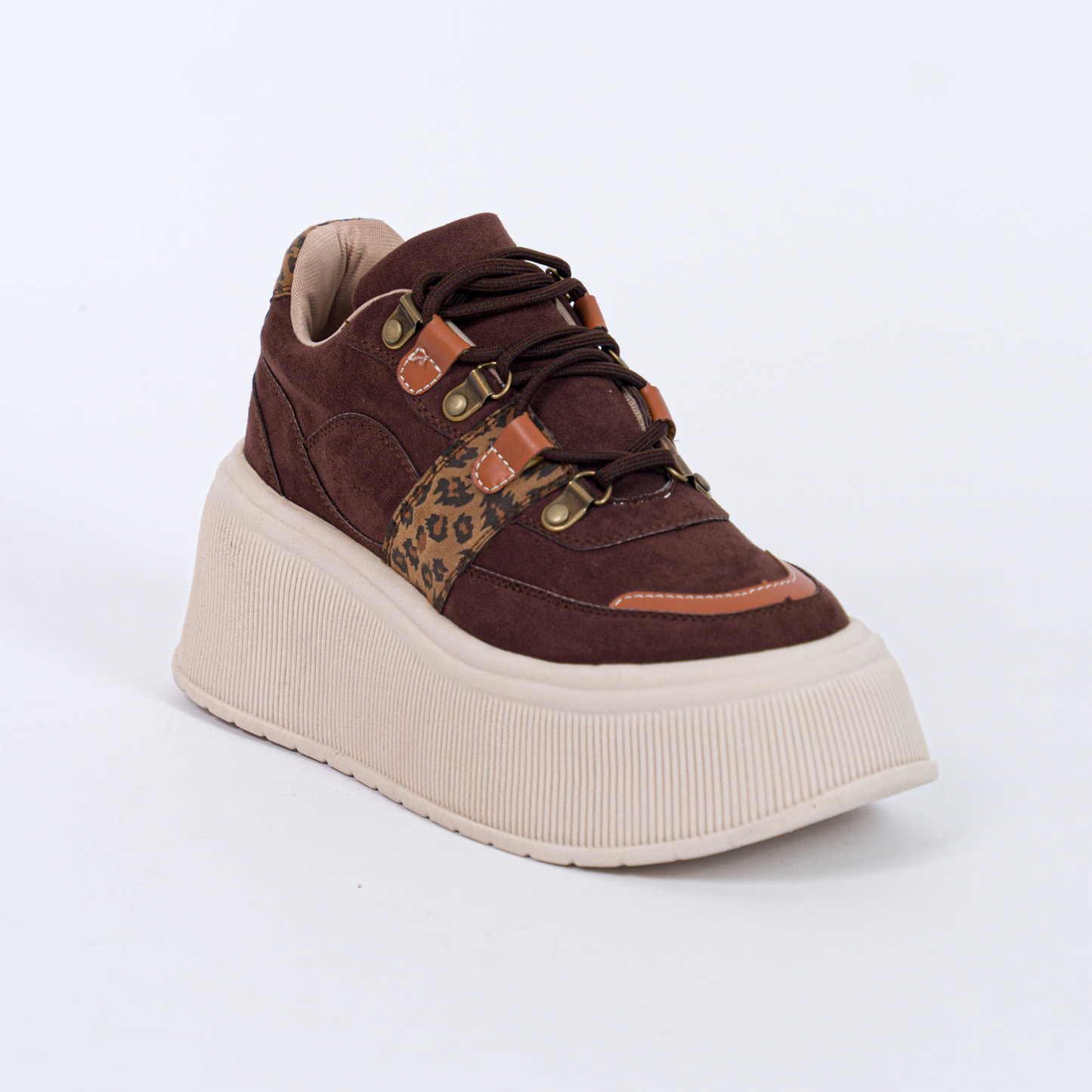 Zapatilla Chunky mujer MELI 834 marron