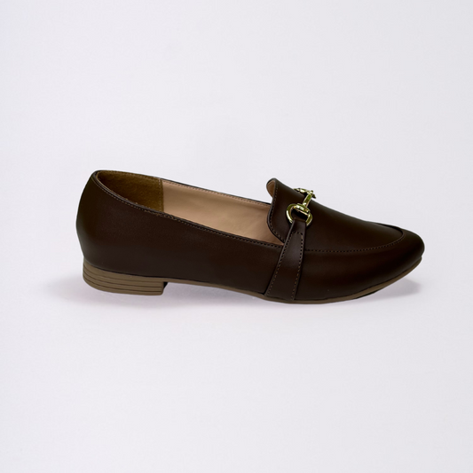 Mocasín Traba Marrón Mujer 371