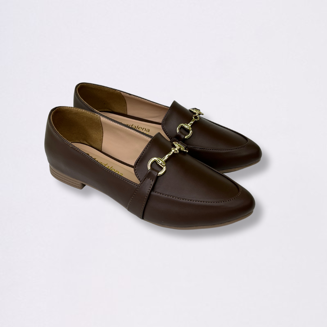 Mocasín Traba Marrón Mujer 371