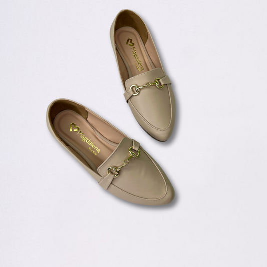 Mocasín Traba Beige Mujer 371