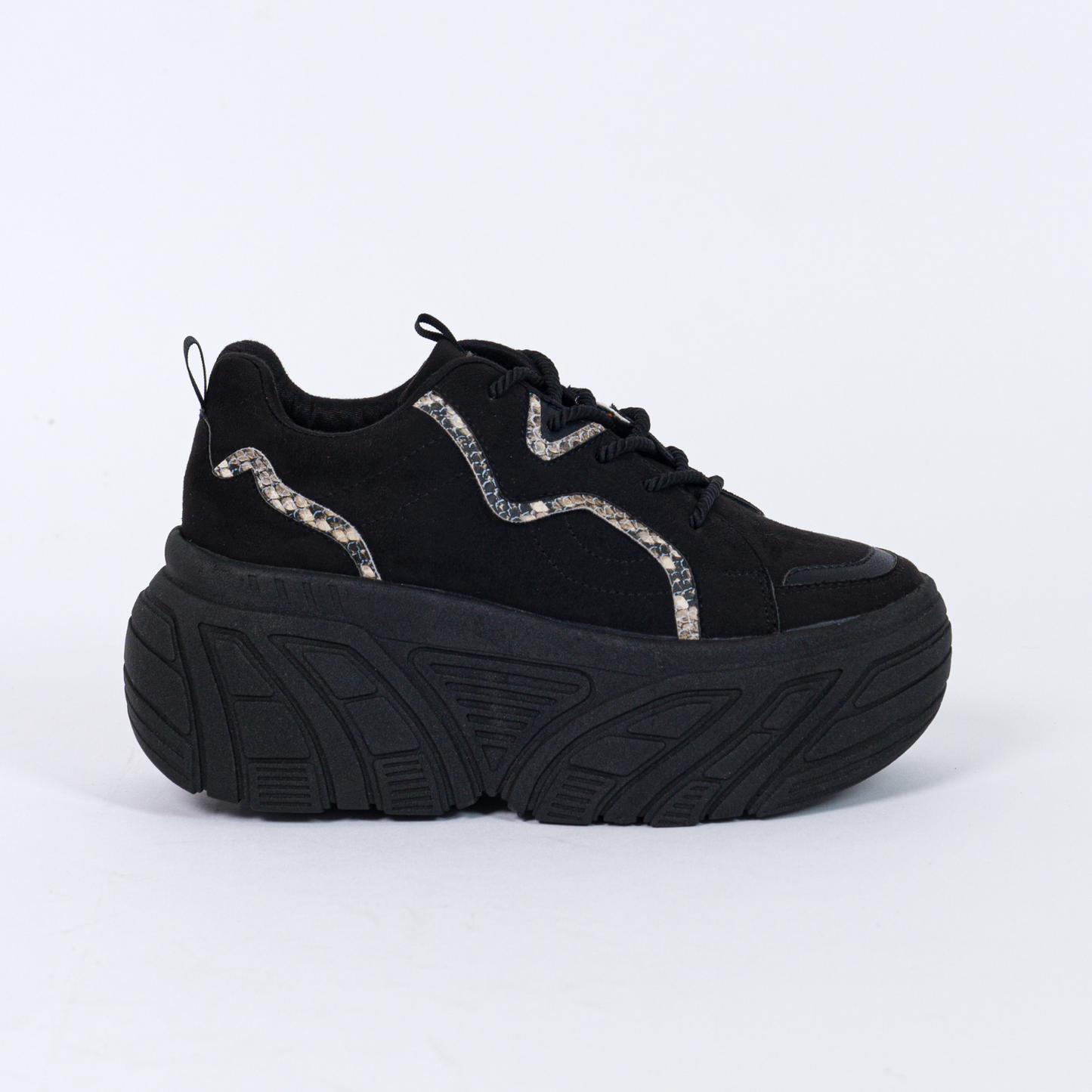 Zapatilla Chunky mujer CAMILA 840 NEGRO