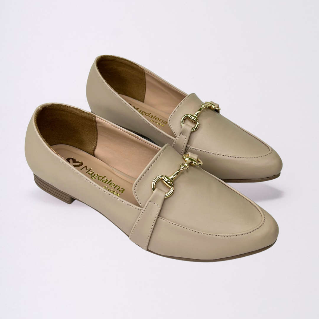 Mocasin Traba Beige
