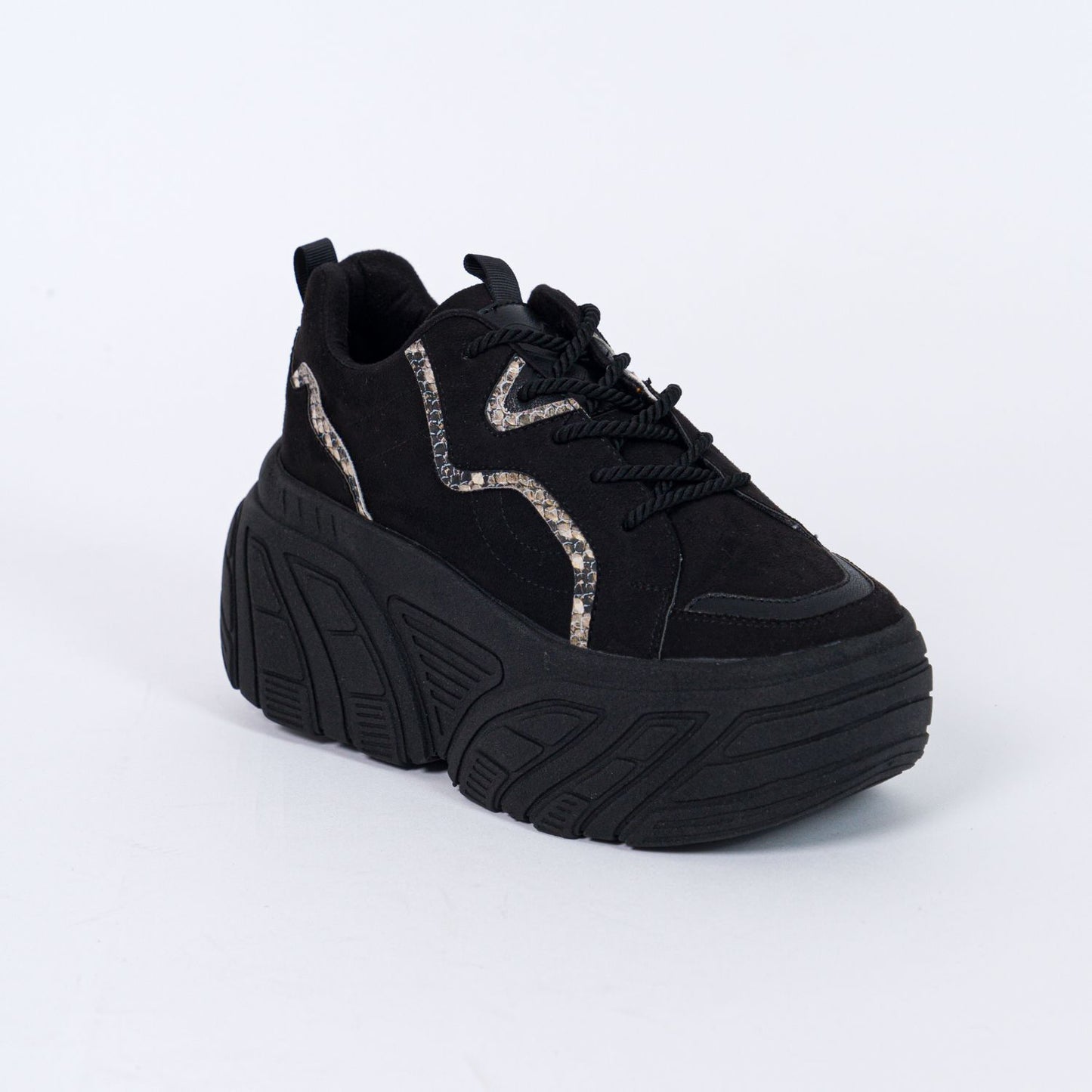 Zapatilla Chunky mujer CAMILA 840 NEGRO