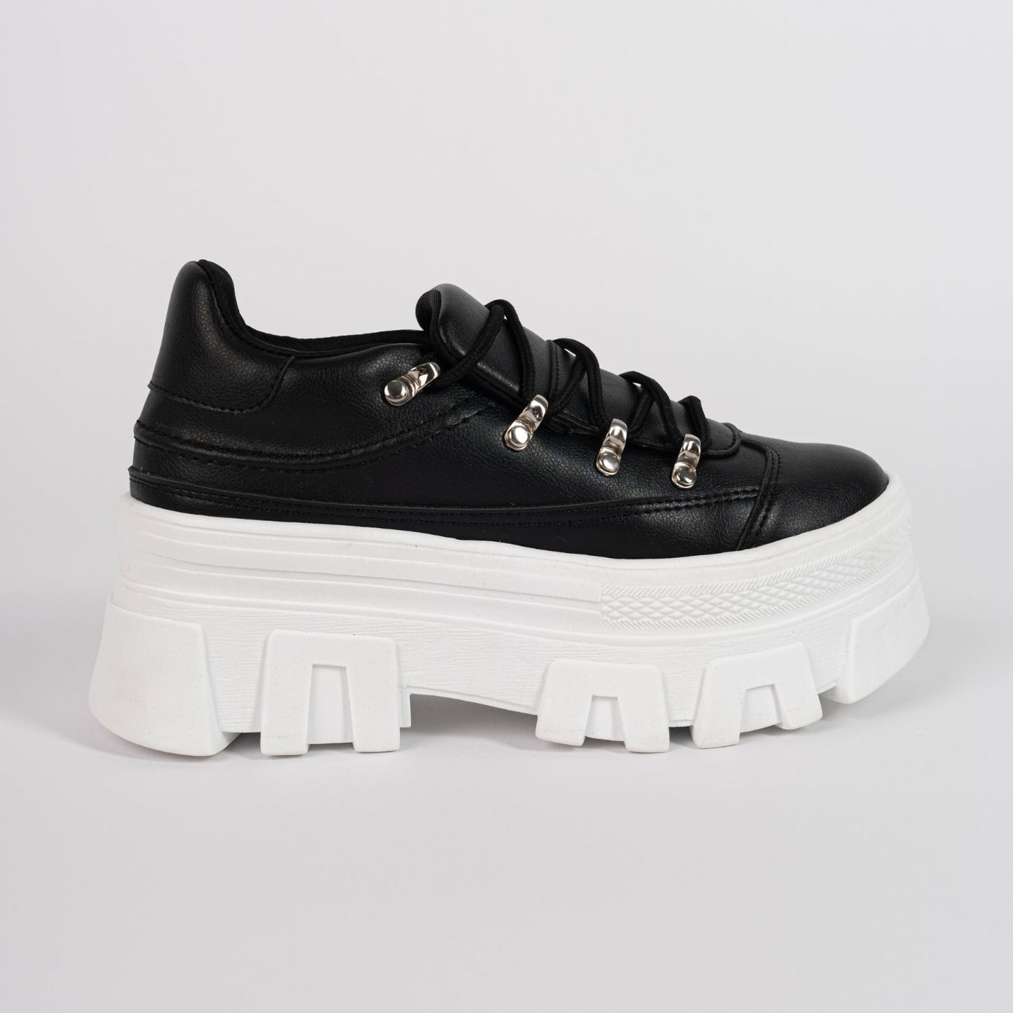 ZAPATILLA PLATAFORMA BRUNNA NEGRO