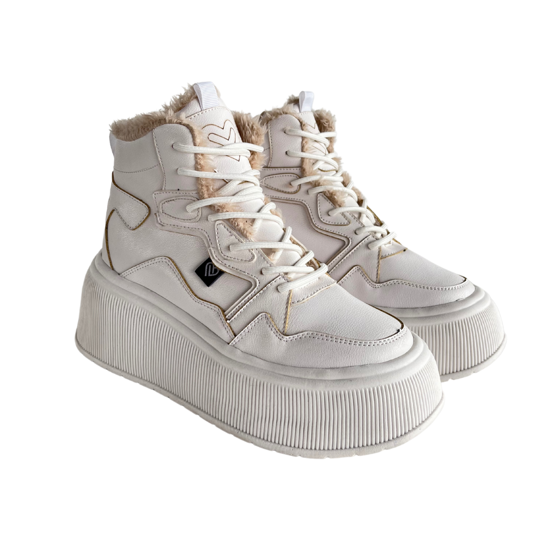 Botines Chunky mujer MIRANDA 836 Blanco