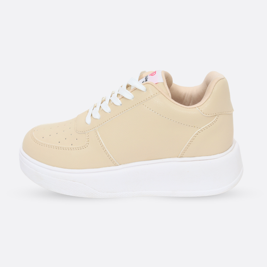 Zapatillas Helen Beige Mujer 868