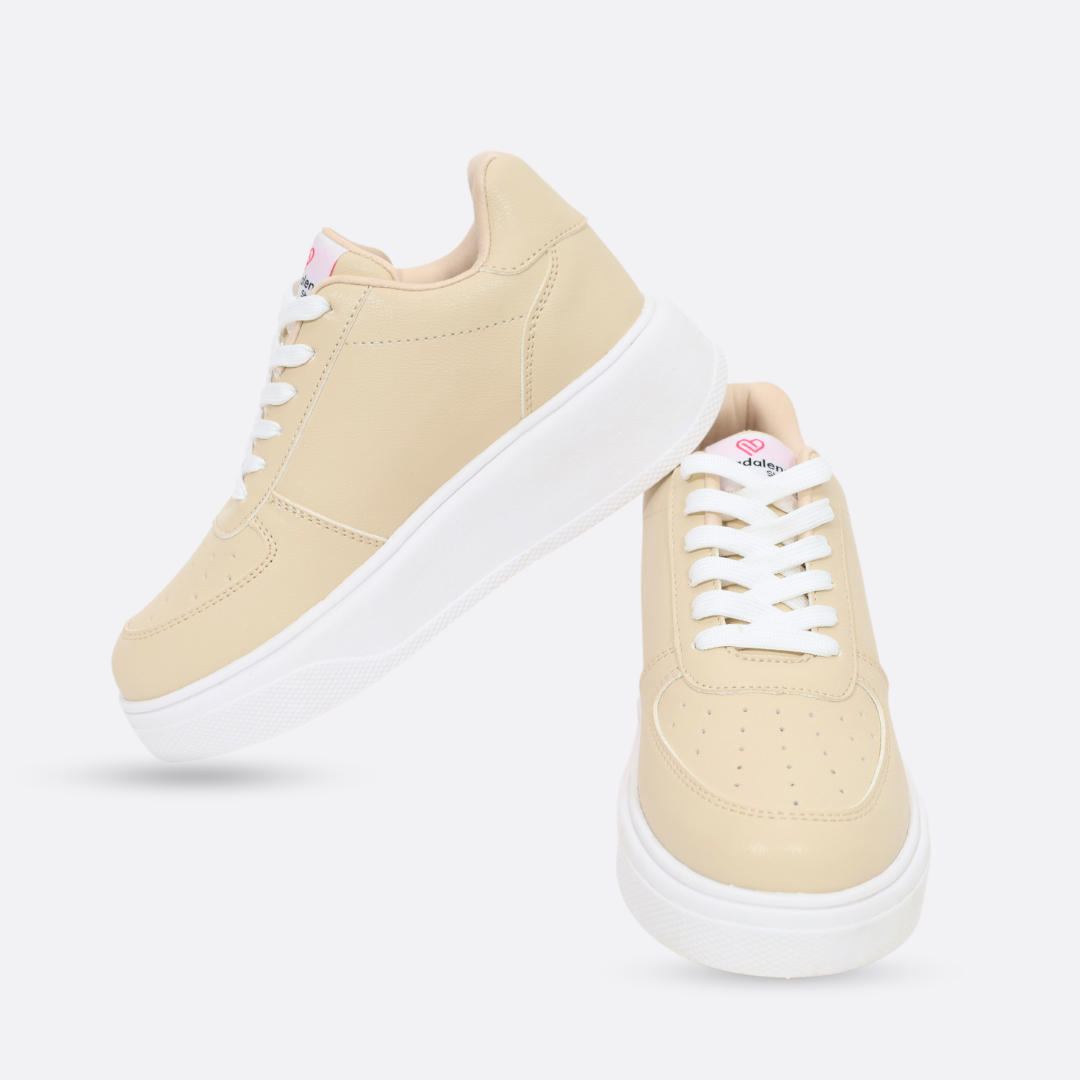 Zapatillas Helen Beige Mujer 868