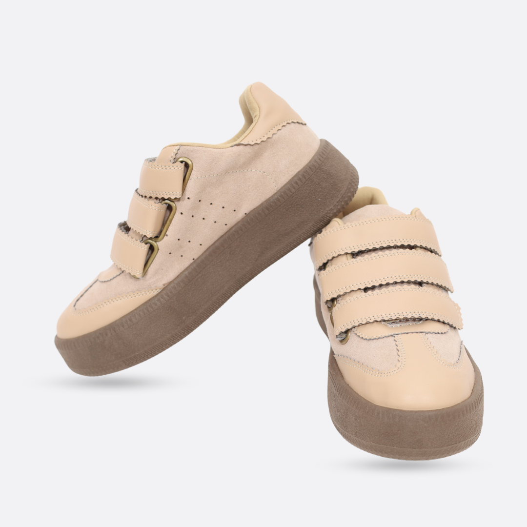 Zapatillas Luna Beige Mujer 872