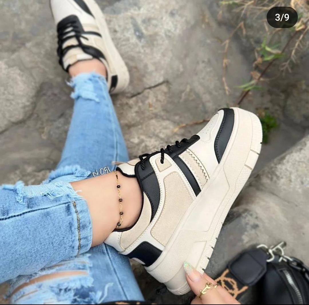 Zapatilla mujer ANA 840 Beige