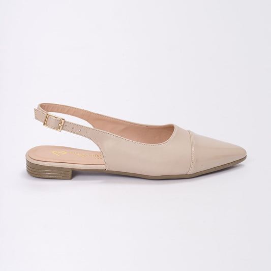 Ballerinas Slingback Paris Beige Mujer 743
