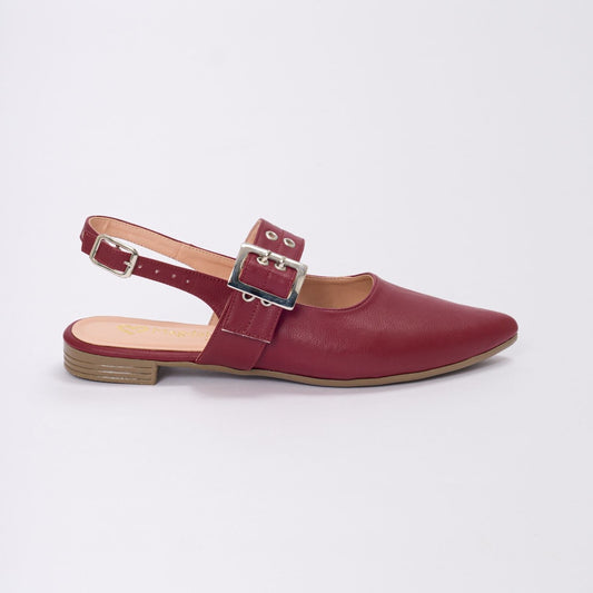 Ballerinas Slingback Scarlett Rojo Mujer 738