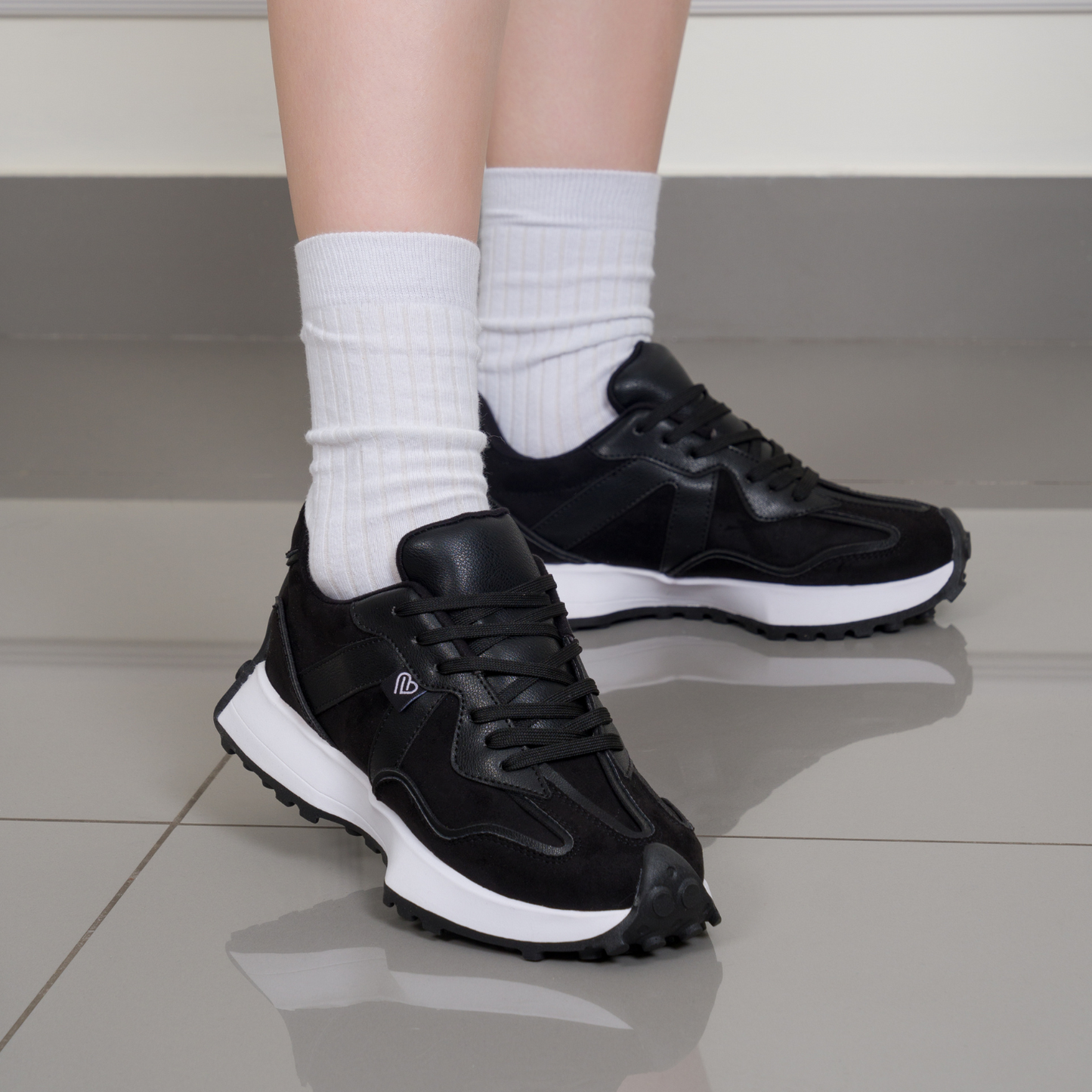 Zapatillas Chunky Vera Negro