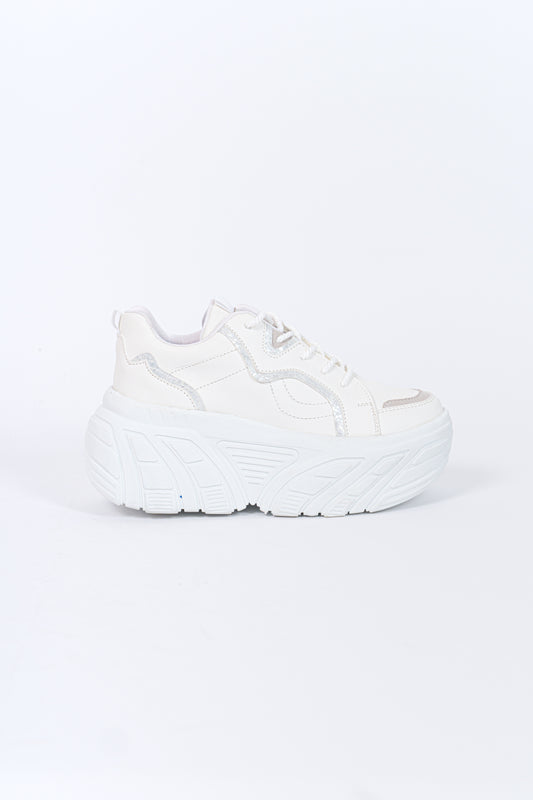 Zapatillas Chunky Camila Blanco Mujer 840