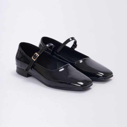 Ballerinas Francis Negro Charol Mujer 723