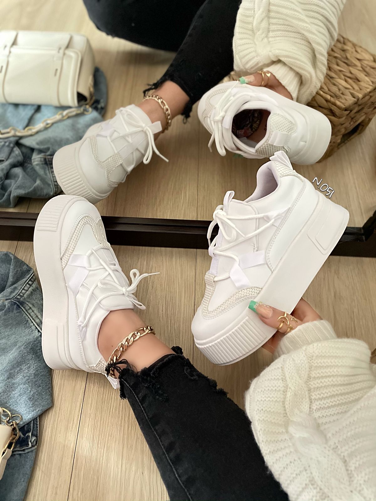 Zapatillas NELLY blanco