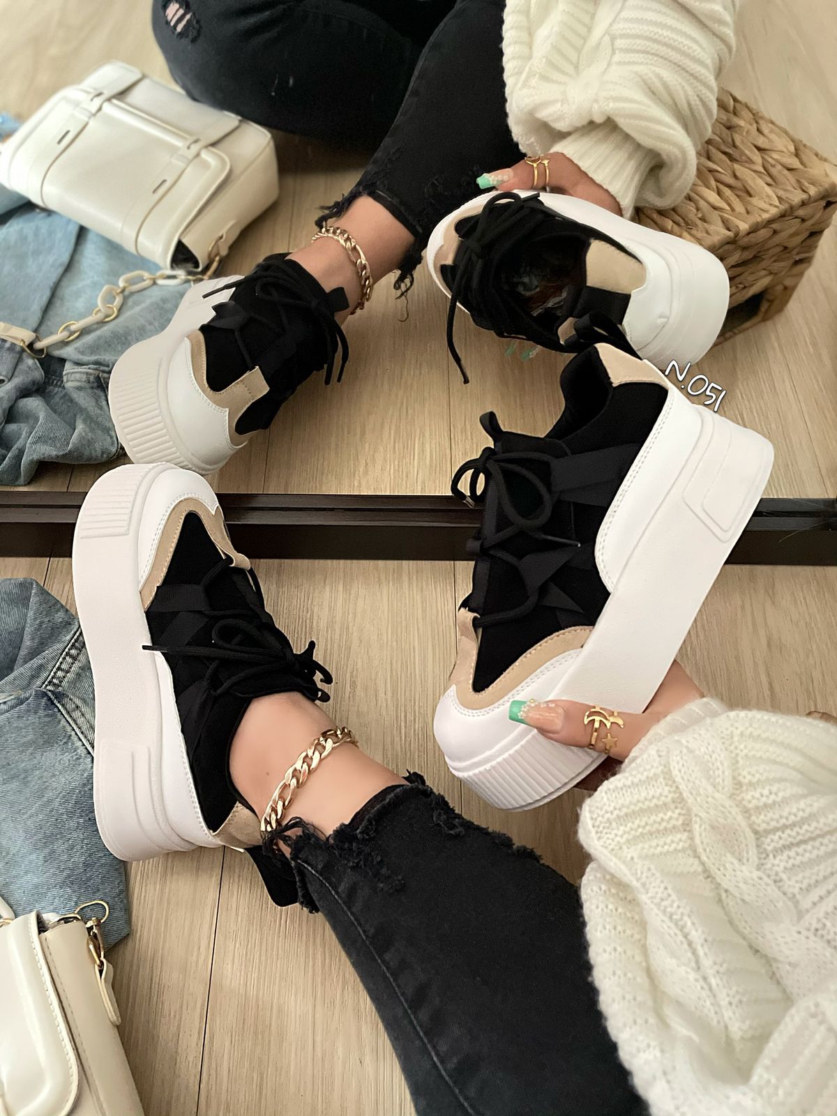 Zapatillas NELLY beige