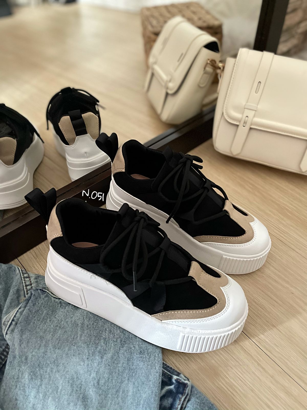Zapatillas NELLY beige