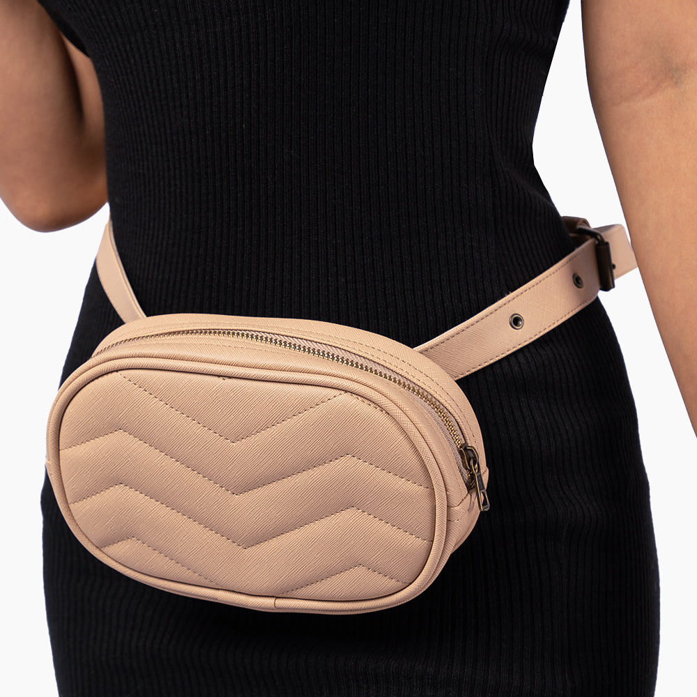 Riñonera KLOE beige