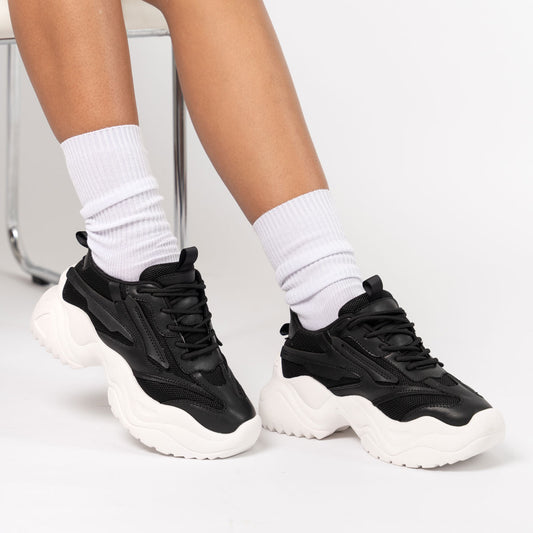 Zapatillas Plataformas Alessia Negro Mujer 822