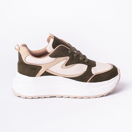 Zapatilla Shantal Verde Mujer 828