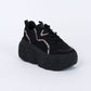 Zapatilla Chunky mujer CAMILA 840 NEGRO