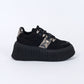 Zapatilla Chunky mujer MELI 834 Negro