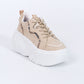 Zapatilla Chunky mujer CAMILA 840 Beige
