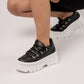 ZAPATILLA PLATAFORMA BRUNNA NEGRO