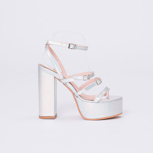 Sandalias Fiesta Vogue Plateado