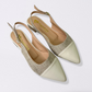 Slingback Paris  yute beige