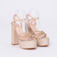 Sandalias Fiesta Diva Beige