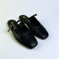 BALLERINAS CROCO NEGRO MUJER 723A