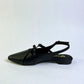 Slingback Valeria Mujer Negro 749