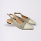 Slingback Paris  yute beige