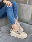 Zapatilla Chunky mujer MELI 834 Beige