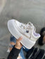 Zapatilla Chunky mujer MELI 834 Blanco