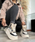 Botines Chunky mujer MIRANDA 836 Beige