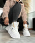 Botines Chunky mujer MIRANDA 836 Blanco