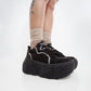 Zapatilla Chunky mujer CAMILA 840 NEGRO