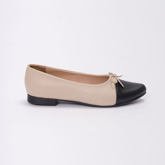 Emily Beige Ballerinas