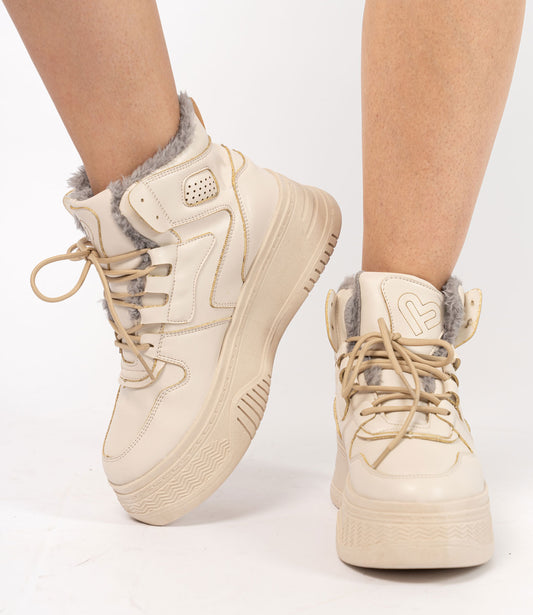 Botines Urbanos Mujer ROBERTA beige