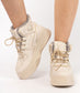 Botines Urbanos Mujer ROBERTA beige