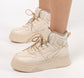 Botines Urbanos Mujer ROBERTA beige