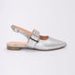 Slingback Scarlett  Plateado