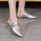 Slingback Scarlett  Plateado