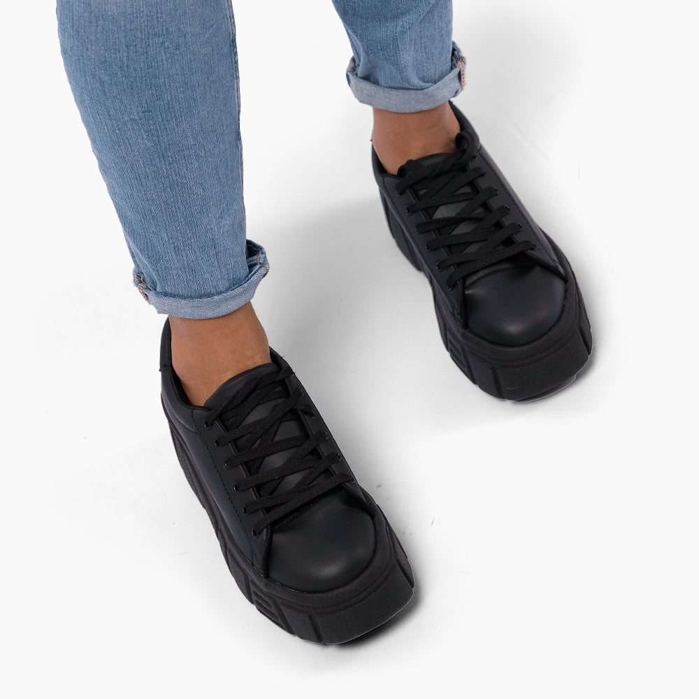 Zapatillas CHUNKY BASIC negro