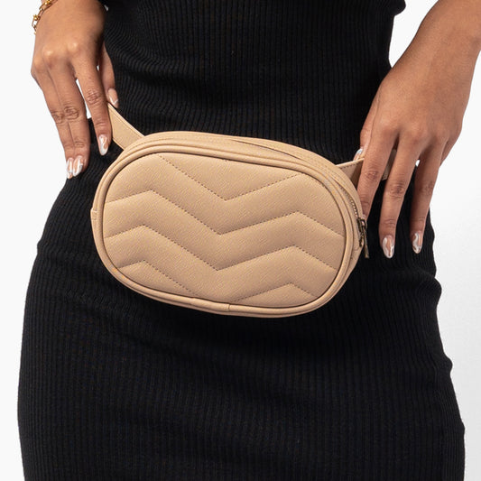 Riñonera KLOE beige